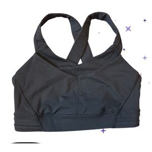 Lululemon Sports Bra Size‎ 4 Black